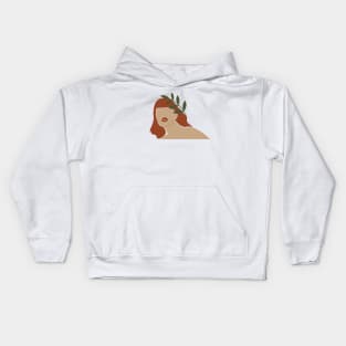 Terracotta Women III Kids Hoodie